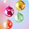 Saturated Ball Ornament - Glitterville