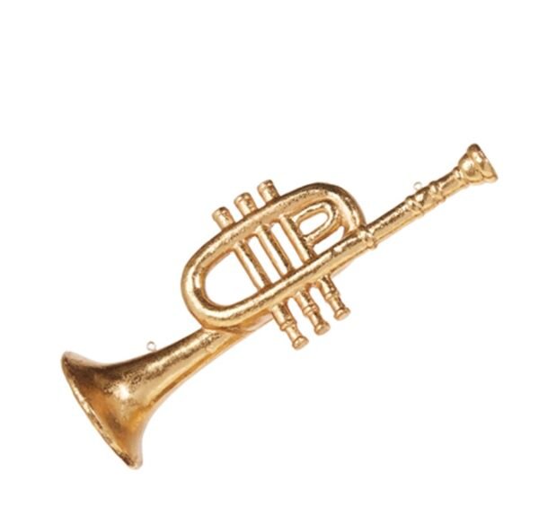 Screenshot Raz Imports Trumpet Christmas Ornament