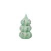 3" Round x 5" H Clay Dough Christmas Tree w/ Foam Bead Ornaments