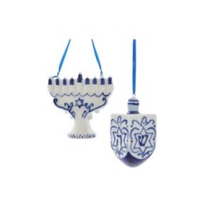 Porcelain Hanukkah Ornament-Kurt Adler
