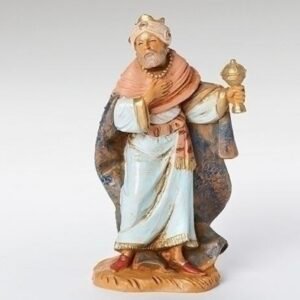 5" Scale King Gaspar Nativity Figure - Fontanini