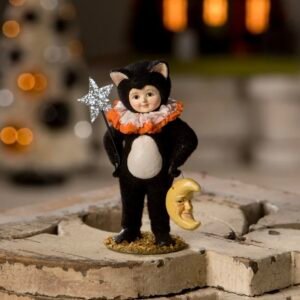 Dressed Up Cali Cat - Bethany Lowe Designs