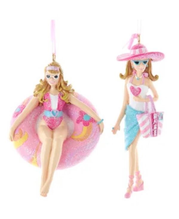 Beach Doll Ornaments