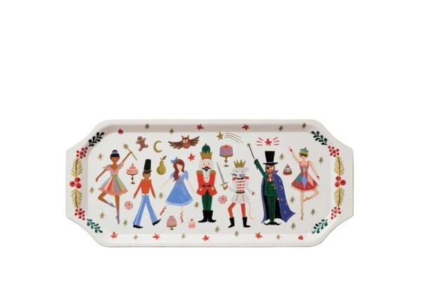 Rifle Paper Co. Vintage Inspired Nutcracker Serving Tray
