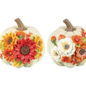 Flower Harvest Pumpkin Tabletop