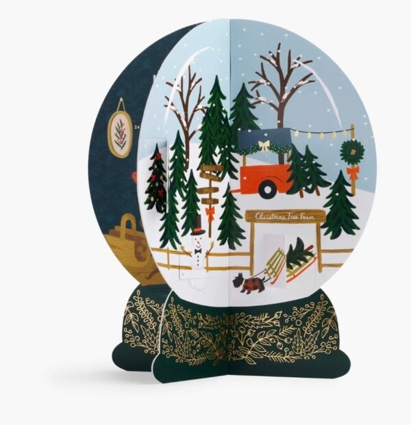 Rifle Paper Co. Snow Globe Advent Calendar