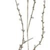 Faux Twig Garland w/ Acrylic Jewels & Glitter, Gold Finish