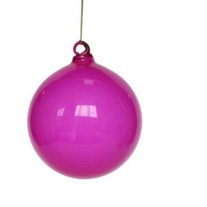 Rhubarb Illume Glass Ornament