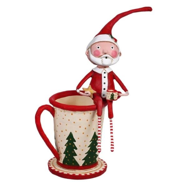 Cocoa and Cookies Santa