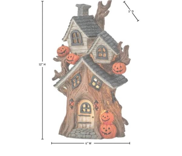 LED Resin Haunted House