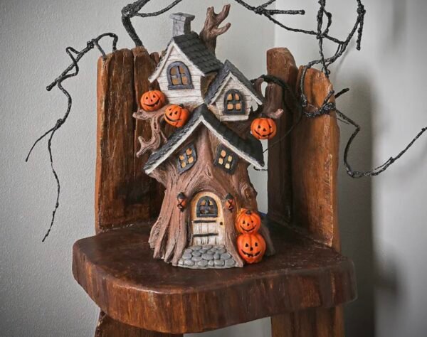 LED Resin Haunted House