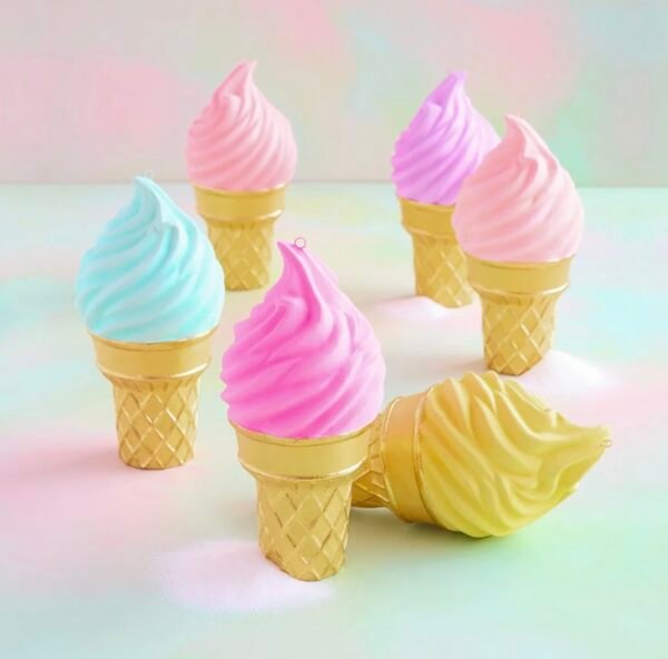 Glitterville - Ice Cream Cone Tabletop Display