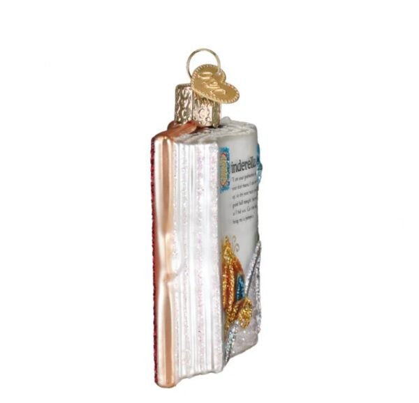 Cinderella Book Ornament