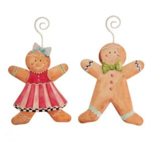 Gingerbread Boy and Girl Ornament