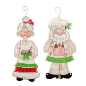 Mr. & Mrs. Clause Ornaments