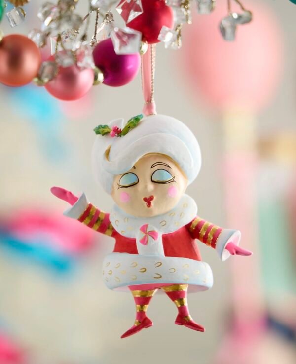 Mini Madame Noel Ornament - Glitterville
