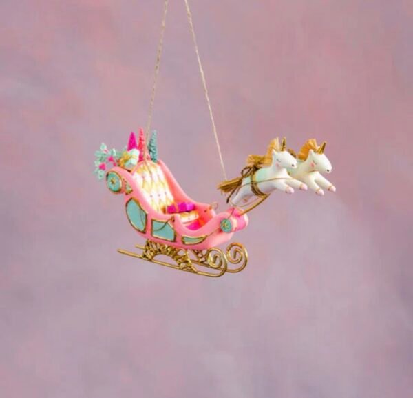 Screenshot Glitterville Parisian Sleigh Ornament
