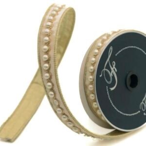 Farrisilk - Pearl Borders Ribbon