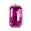 Vickerman 8" Rectangle Jewel Glitter Ornament