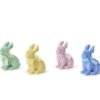 Basket Weave Pattern Easter Bunny With Bow