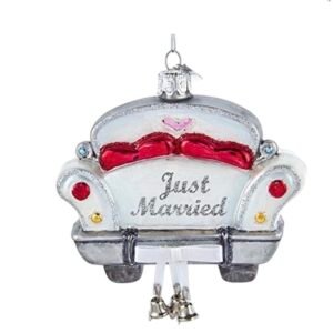 Kurt Adler Noble Gems JustMarried Ornament