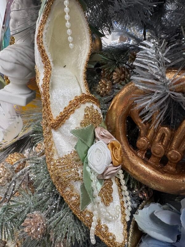 IMG_9488 Velvet shoe w/ Pearl Ornament