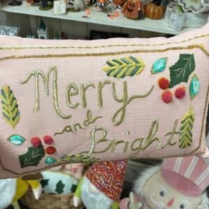 Merry and Bright Pillow