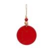 Screenshot Embroidered Disk Ornament with Christmas Tree