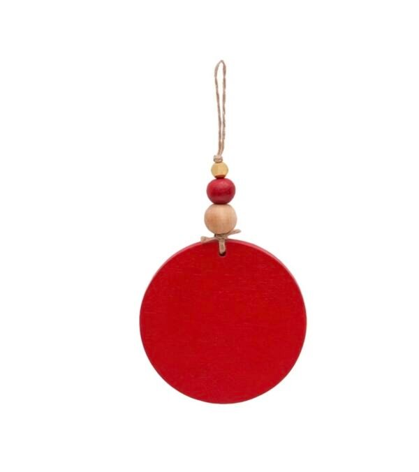 Screenshot Embroidered Disk Ornament with Christmas Tree