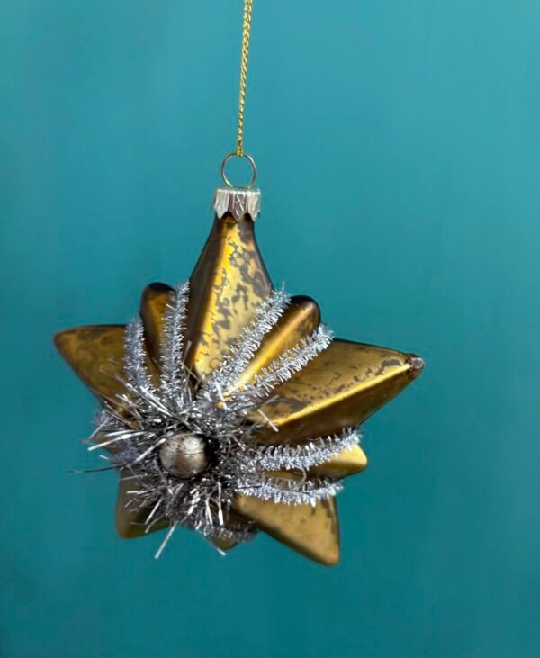 Retro Star Ornament