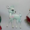 Large Vintage Style Deer Christmas Tree Insert/Pick