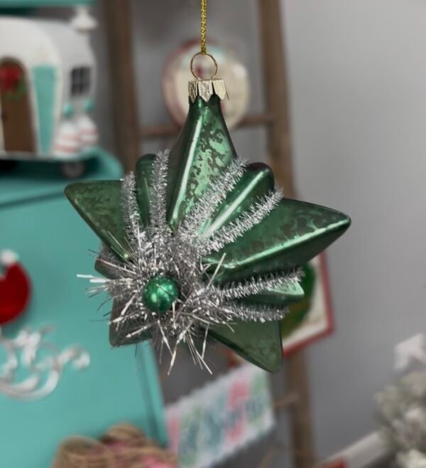 Retro Star Ornament
