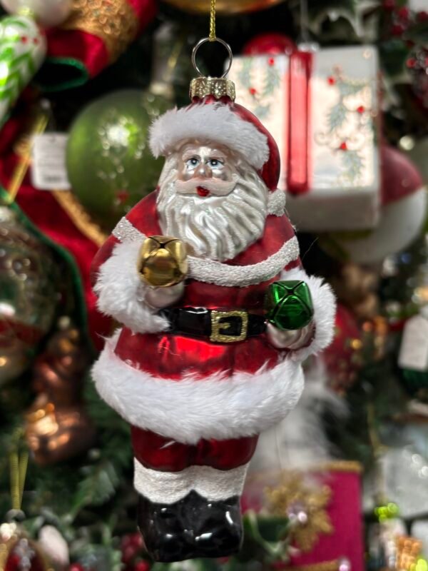 IMG_9790 Santa Holding Bells Ornament