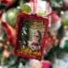 Retro ShadowBox Ornament with Elf